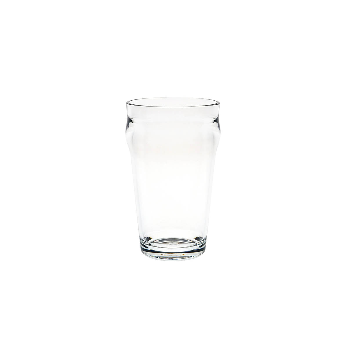 Unbreakable Essentials Nonic Beer, Weights and Measures Certified, Nucleated, Polycarbonate - 570ml: Pack of 4