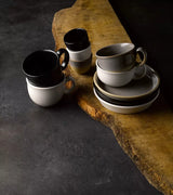 Teacup - 230Ml, Jet Black: Pack of 6