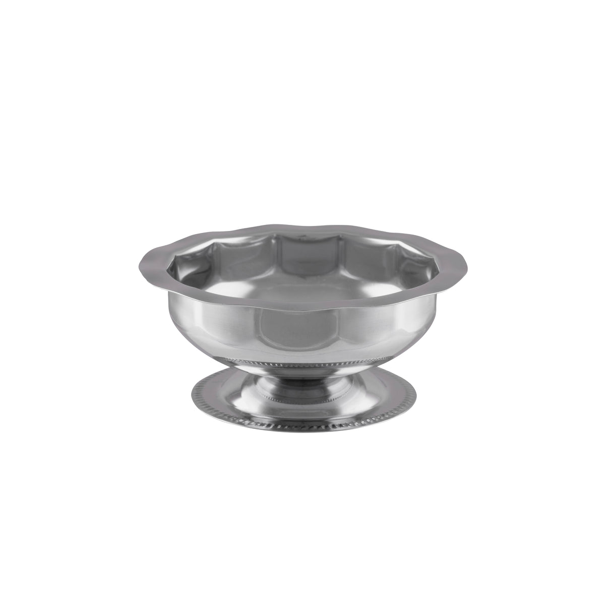 Sundae Cup Fluted, Stainless Steel, 150ml: Pack of 12
