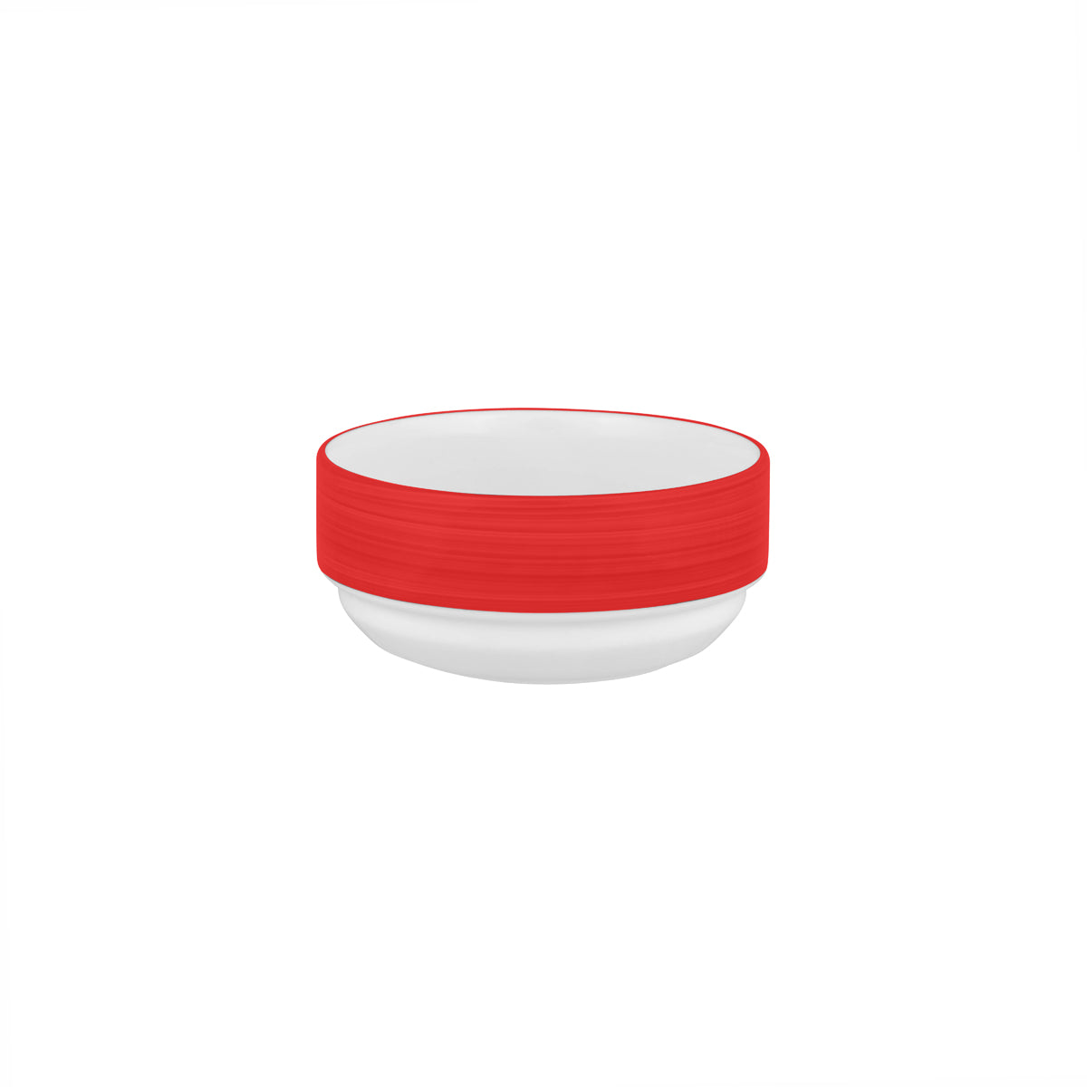 Stocked Studio Stack Soup Bowl 113mm Hot Chilli Red: Pack of 12