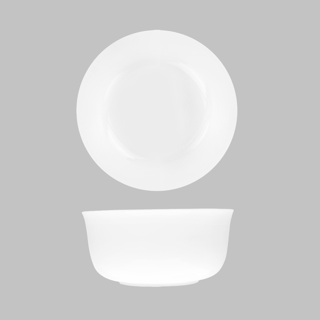 Bravura Round Cereal Bowl High - 670ml: Pack of 12