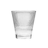 Clear glass tumbler on a white background. 260ml