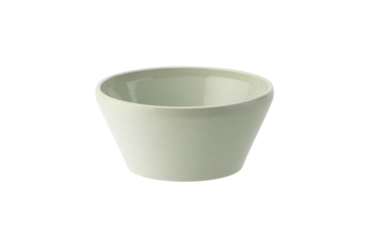 Small Round Bowl in light mint colour on a white background