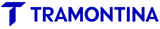 Tramontina logo with blue 'T' and text on a white background