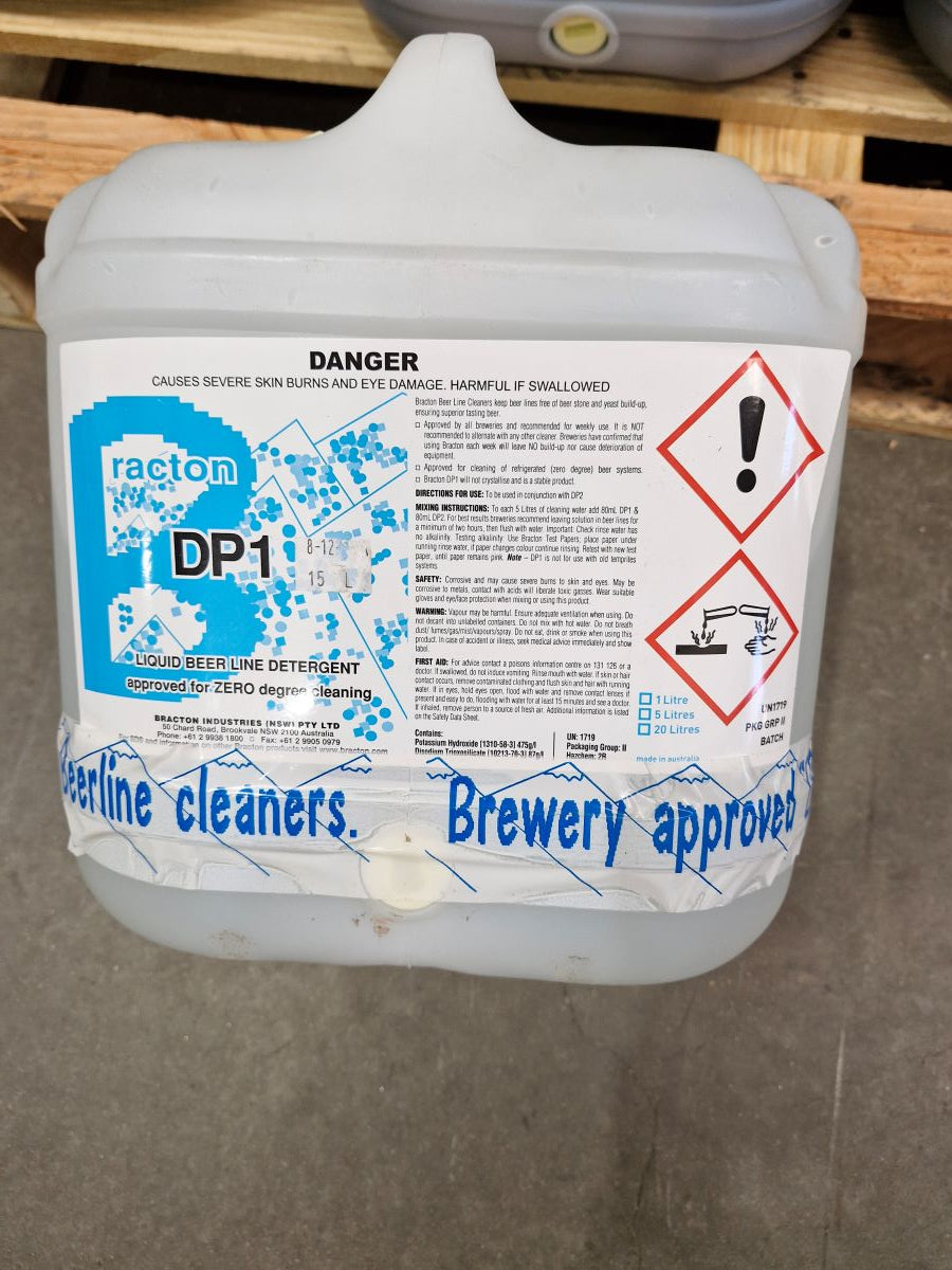 Bracton DP1 - Beer line cleaner 15L (Part of DP1&DP2 two part cleaner)