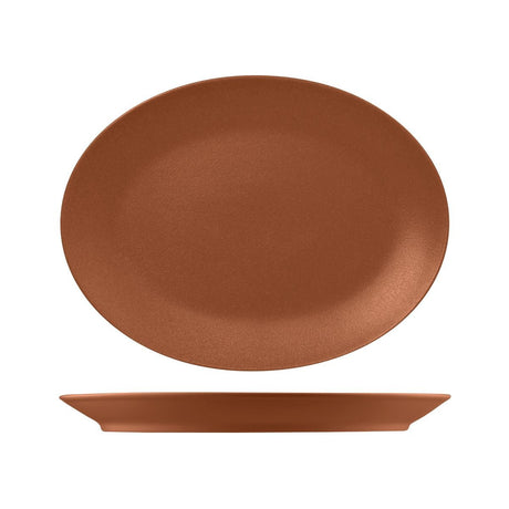 Neo Fusion Terra Oval Coupe Platter 360mm X 270mm 