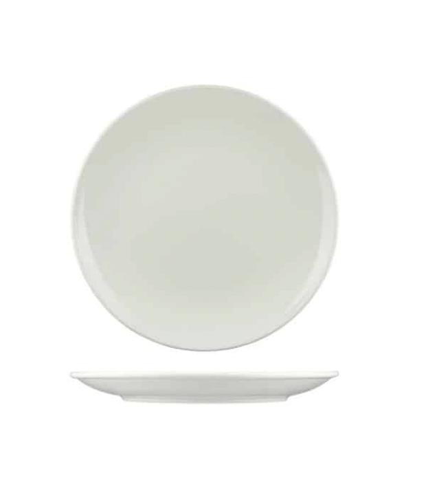 Coupe Plate - 250Mm, Pacific Bone China: Pack of 12