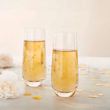 D-Still Stemless Champagne Glass - 230ml: Pack of 4
