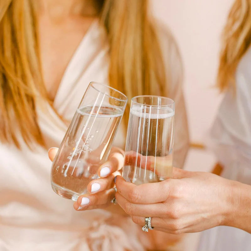 D-Still Stemless Champagne Glass - 230ml: Pack of 4