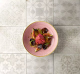 Round Coupe Bowl - 248mm, Petal Pink, Stonecast: Pack of 6