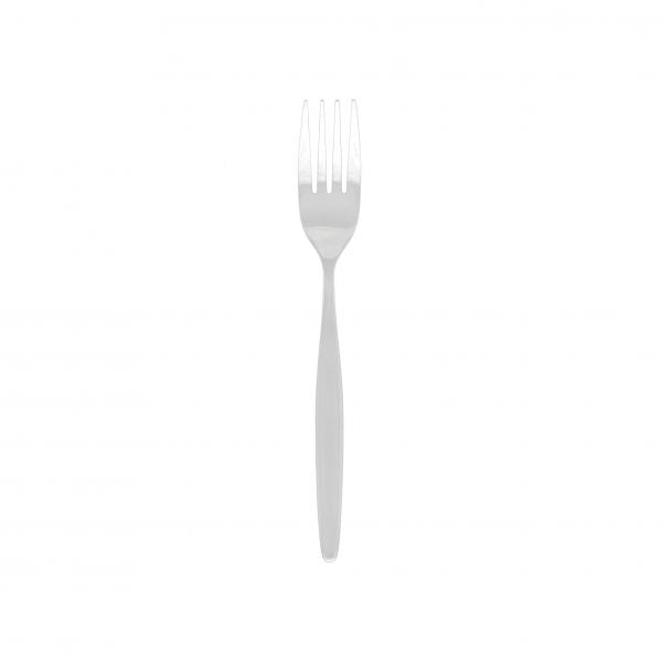 Dessert Fork - Atlantis from tablekraft. made out of Stainless Steel and sold in boxes of 12. Hospitality quality at wholesale price with The Flying Fork! 