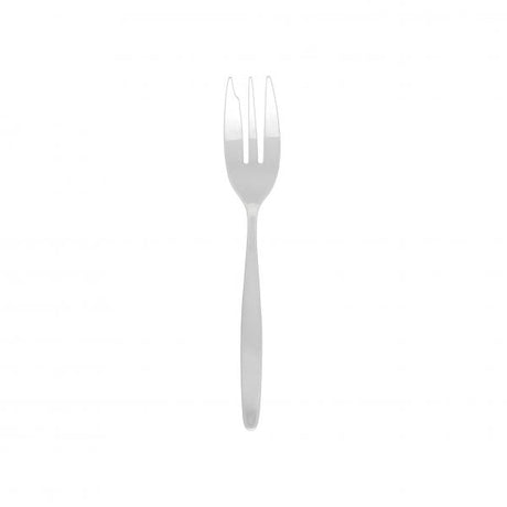 Cake Fork - Atlantis from tablekraft. made out of Stainless Steel and sold in boxes of 12. Hospitality quality at wholesale price with The Flying Fork! 