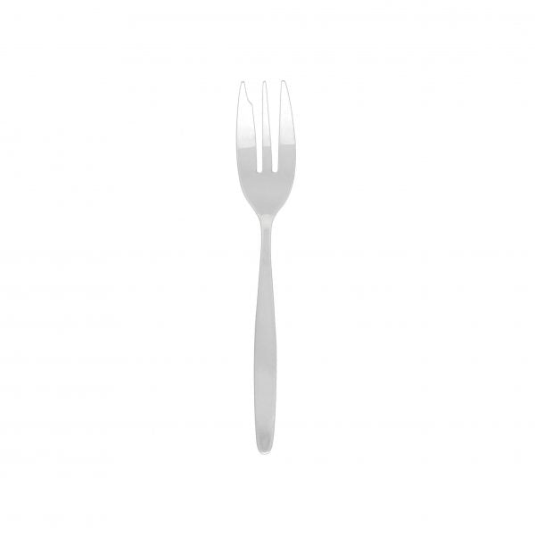 Cake Fork - Atlantis from tablekraft. made out of Stainless Steel and sold in boxes of 12. Hospitality quality at wholesale price with The Flying Fork! 
