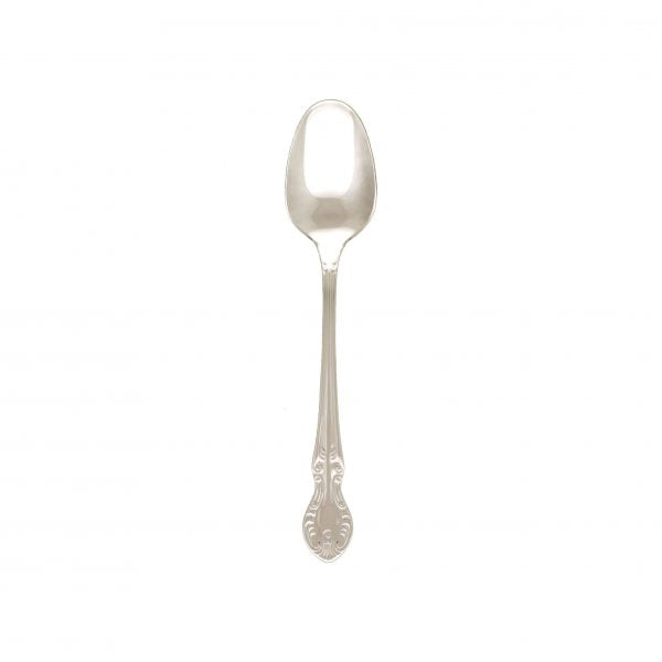 Dessert Spoon - Aristocrat from tablekraft. made out of Stainless Steel and sold in boxes of 12. Hospitality quality at wholesale price with The Flying Fork! 