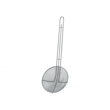 Round Fine Mesh Skimmer - 160mm from Chef Inox. made out of Mesh and sold in boxes of 1. Hospitality quality at wholesale price with The Flying Fork! 