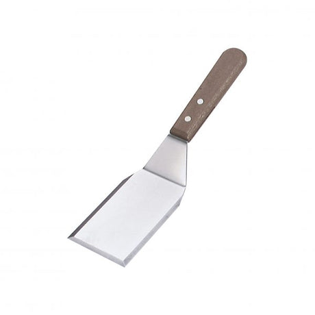 Griddle Scraper With Wood Handle - Stainless Steel from Chef Inox. made out of Stainless Steel and sold in boxes of 12. Hospitality quality at wholesale price with The Flying Fork! 