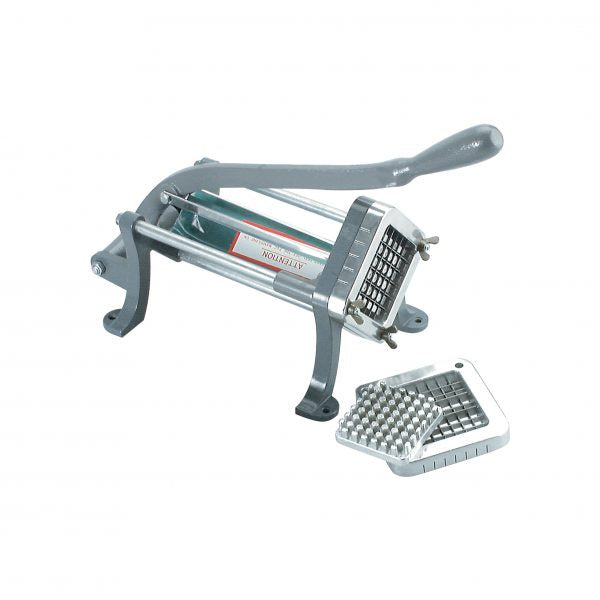 French Fry Cutter - 1-2 from Chef Inox. made out of Stainless Steel and sold in boxes of 1. Hospitality quality at wholesale price with The Flying Fork! 