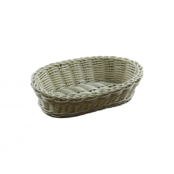 Oval Polypropylene Basket - 250x175x60mm from Chef Inox. made out of Polypropylene and sold in boxes of 6. Hospitality quality at wholesale price with The Flying Fork! 
