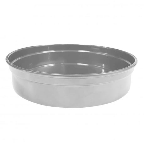Round Bar Tray - 240x50mm, Silver Aluminum from Chef Inox. made out of Anodised Aluminum and sold in boxes of 1. Hospitality quality at wholesale price with The Flying Fork! 