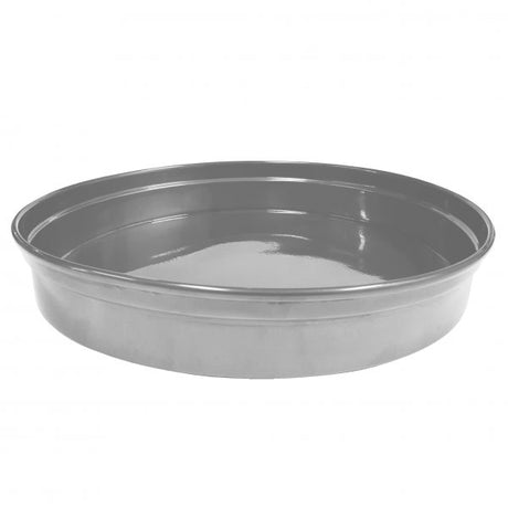 Round Bar Tray - 330x50mm, Silver Aluminum from Chef Inox. made out of Anodised Aluminum and sold in boxes of 1. Hospitality quality at wholesale price with The Flying Fork! 