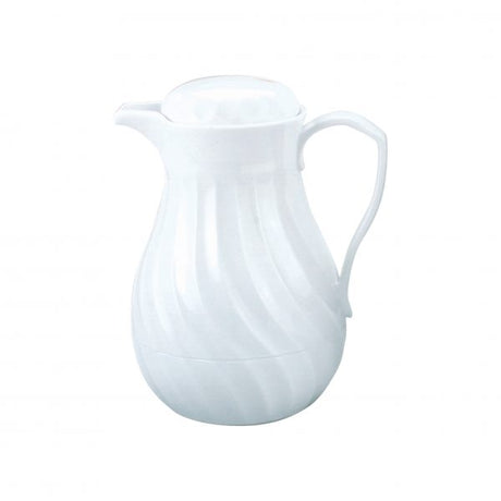 Insulated Jug - 0.6lt, Connoisserve, White from Kinox. made out of Polyurethane and sold in boxes of 1. Hospitality quality at wholesale price with The Flying Fork! 