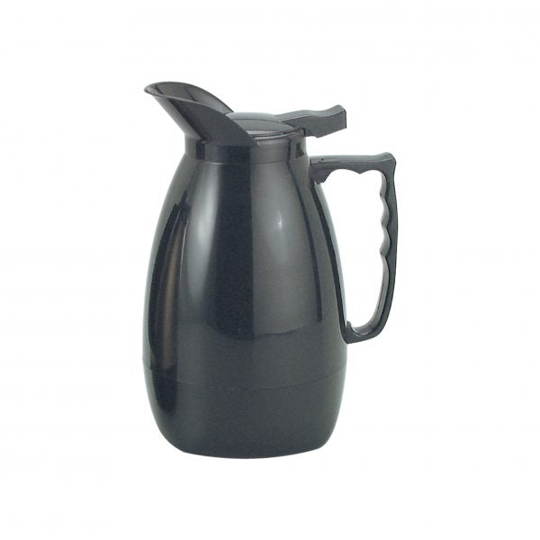 Hot N Cold Insulated Jug - 2.0lt, Black from Kinox. made out of Polyurethane and sold in boxes of 1. Hospitality quality at wholesale price with The Flying Fork! 