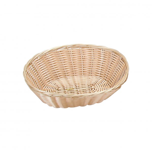 Oval Polypropylene Bread Basket - 230mm from Chef Inox. made out of Polypropylene and sold in boxes of 12. Hospitality quality at wholesale price with The Flying Fork! 