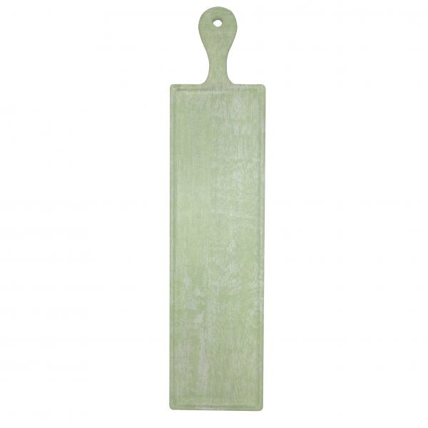 Rectangle Serving Board With Handle - 670x850x200mm, Mangowood, Green from Chef Inox. made out of Mangowood and sold in boxes of 1. Hospitality quality at wholesale price with The Flying Fork! 
