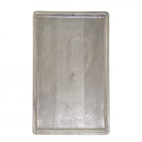 Rectangle Serving Board - 360x180x15mm, Mangowood, Grey from Chef Inox. made out of Mangowood and sold in boxes of 1. Hospitality quality at wholesale price with The Flying Fork! 