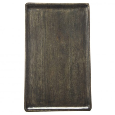 Rectangle Serving Board - 430x250x15mm, Mangowood, Dark from Chef Inox. made out of Mangowood and sold in boxes of 1. Hospitality quality at wholesale price with The Flying Fork! 