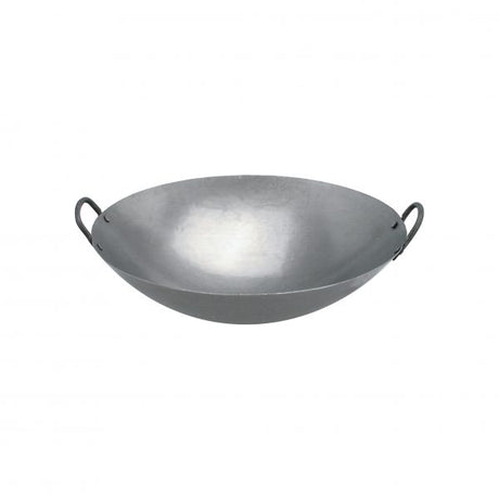Iron Wok - 400mm from Chef Inox. made out of Cast iron and sold in boxes of 1. Hospitality quality at wholesale price with The Flying Fork! 