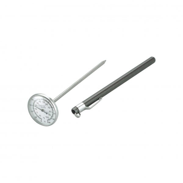 Dual Pocket Thermometer - 32mm from Chef Inox. made out of Stainless Steel and sold in boxes of 1. Hospitality quality at wholesale price with The Flying Fork! 