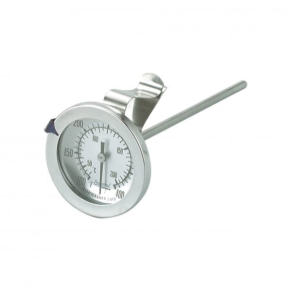 Dual Candy-Deep Fry Thermometer - 55mm from Chef Inox. made out of Stainless Steel and sold in boxes of 1. Hospitality quality at wholesale price with The Flying Fork! 