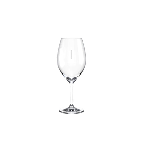 Melody Chianti - 375Ml, Vertical Pour Line from Ryner Glass. Pour line printed and sold in boxes of 24. Hospitality quality at wholesale price with The Flying Fork! 