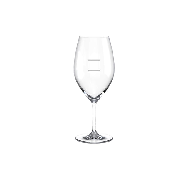 Melody Bordeaux - 475Ml, Double Pour Line from Ryner Glass. Pour line printed and sold in boxes of 24. Hospitality quality at wholesale price with The Flying Fork! 