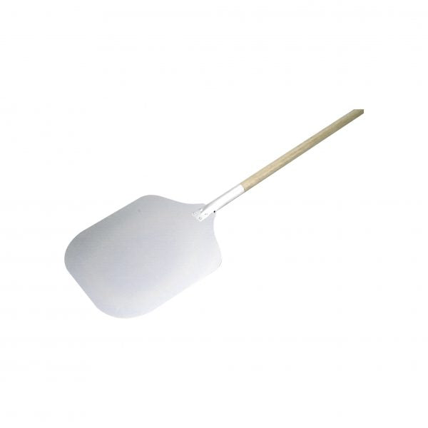 Pizza Peel With Wood Handle - 910mm, Aluminum from Chef Inox. made out of Aluminium and sold in boxes of 1. Hospitality quality at wholesale price with The Flying Fork! 