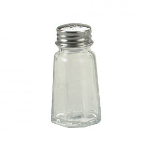 Glass Salt & Pepper Shaker - 30ml from Chef Inox. made out of Glass and sold in boxes of 12. Hospitality quality at wholesale price with The Flying Fork! 