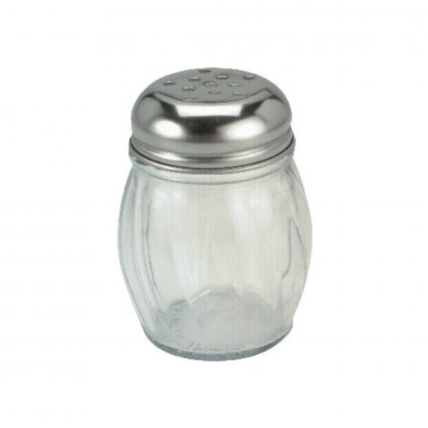 Glass Cheese Shaker - 140ml from Chef Inox. made out of Glass and sold in boxes of 12. Hospitality quality at wholesale price with The Flying Fork! 