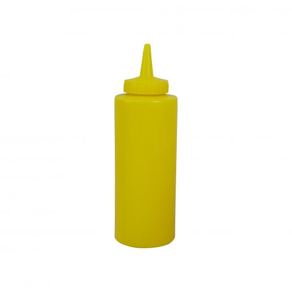 Squeeze Bottle - 340ml, Yellow from Chef Inox. made out of Polyethylene and sold in boxes of 12. Hospitality quality at wholesale price with The Flying Fork! 