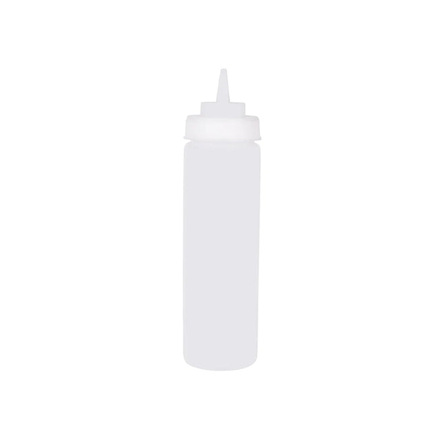 Wide Mouth Squeeze Bottle - 720ml, Clear from Chef Inox. made out of Polypropylene and sold in boxes of 12. Hospitality quality at wholesale price with The Flying Fork! 