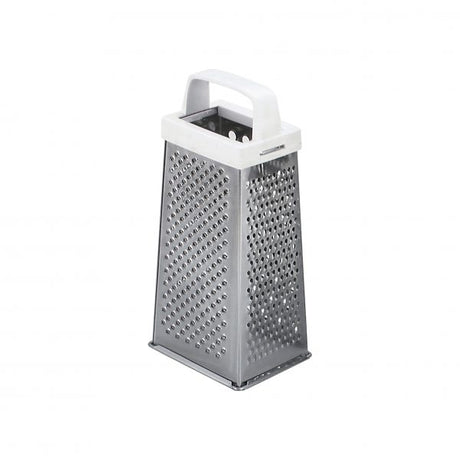 4-Sided Grater (Plastic Handle) - 0x250mm from Chef Inox. made out of Stainless Steel and sold in boxes of 1. Hospitality quality at wholesale price with The Flying Fork! 
