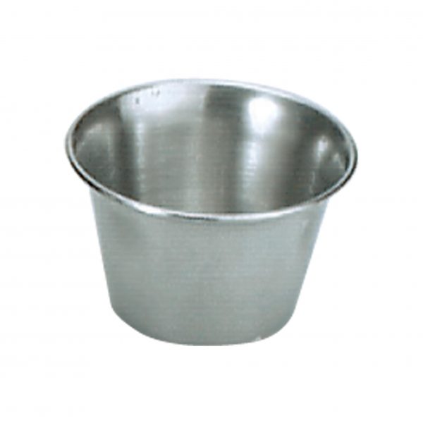 Sauce Cup - 60x20mm from Chef Inox. made out of Stainless Steel and sold in boxes of 12. Hospitality quality at wholesale price with The Flying Fork! 