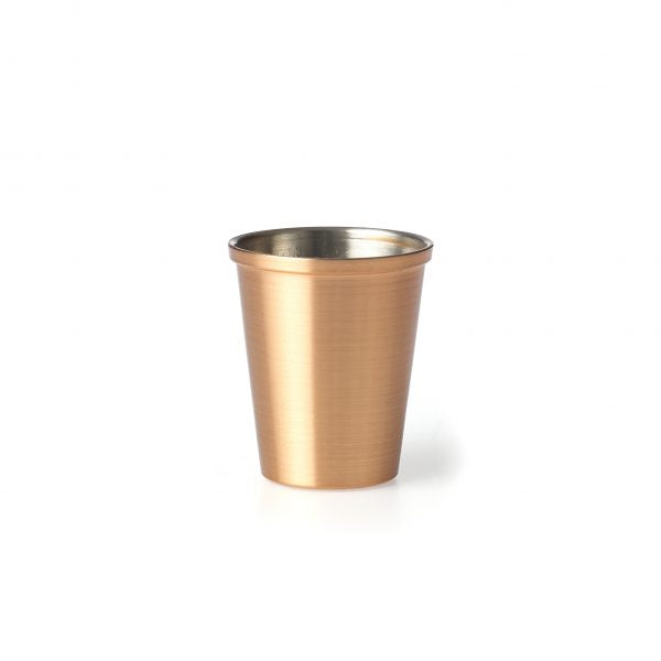 Sauce Cup-Shot Cup - 60ml, Copper from Chef Inox. Sold in boxes of 1. Hospitality quality at wholesale price with The Flying Fork! 