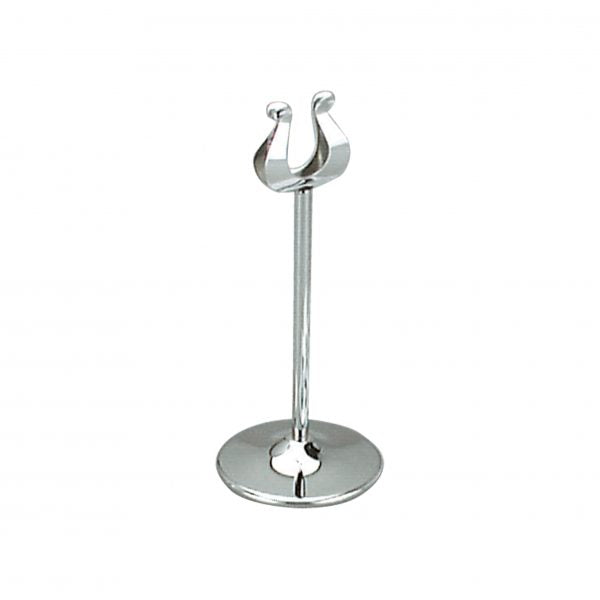 Table Number Stand - 190mm, Stainless Steel from Chef Inox. made out of Stainless Steel and sold in boxes of 10. Hospitality quality at wholesale price with The Flying Fork! 