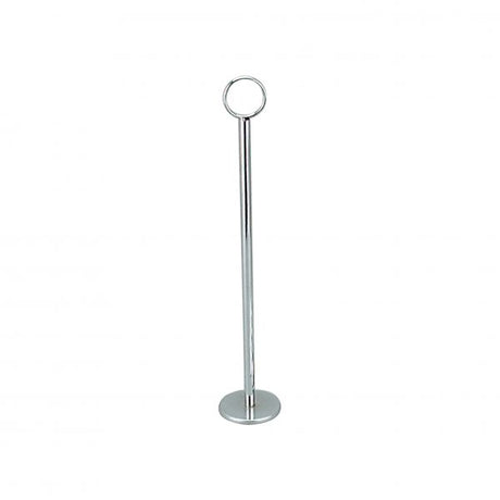 Table Number Stand - 200mm from Chef Inox. made out of Steel Plated and sold in boxes of 20. Hospitality quality at wholesale price with The Flying Fork! 