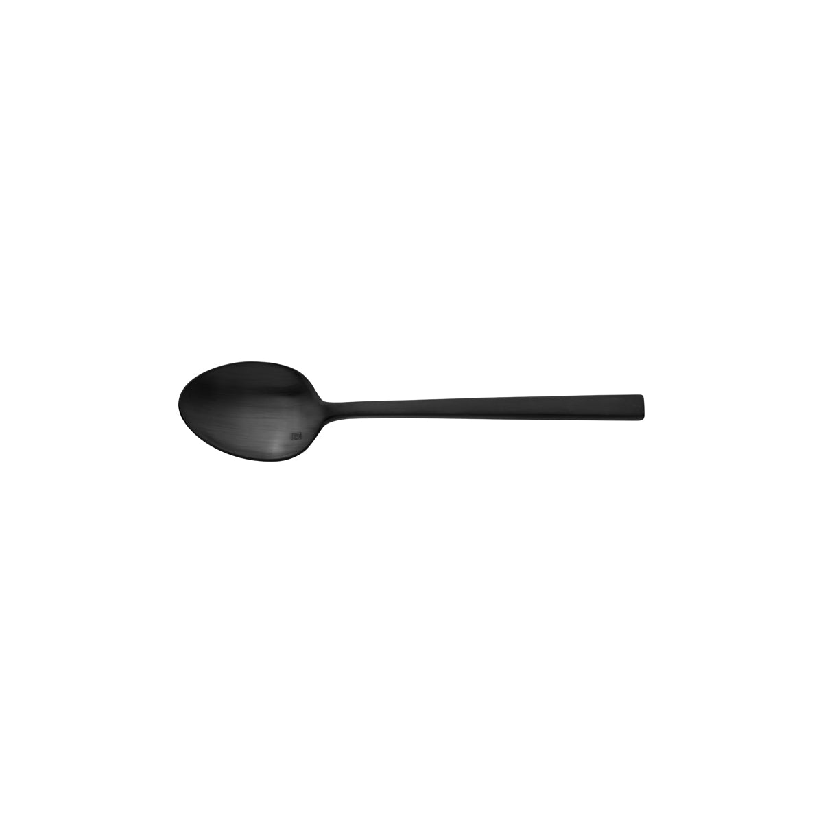 Dessert Spoon - Arezzo, Black from Fortessa. made out of Stainless Steel and sold in boxes of 12. Hospitality quality at wholesale price with The Flying Fork! 