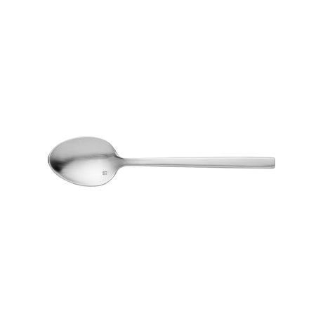 Dessert Spoon - Titan Arezzo Brushed from Fortessa. made out of Stainless Steel and sold in boxes of 12. Hospitality quality at wholesale price with The Flying Fork! 
