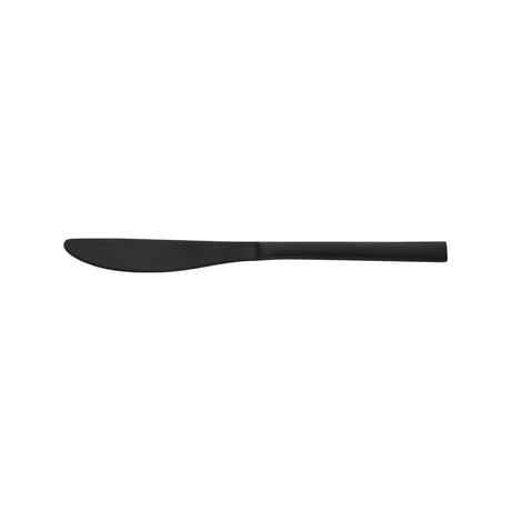 Table Knife - Arezzo, Black from Fortessa. made out of Stainless Steel and sold in boxes of 12. Hospitality quality at wholesale price with The Flying Fork! 