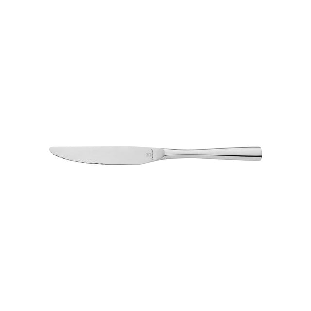 Dessert Knife - Solid Handle - Lucca from Fortessa. made out of Stainless Steel and sold in boxes of 12. Hospitality quality at wholesale price with The Flying Fork! 