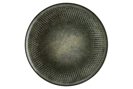 Round Platter - 320Mm, Lenta Olive from Bonna. Patterned, made out of Ceramic and sold in boxes of 6. Hospitality quality at wholesale price with The Flying Fork! 